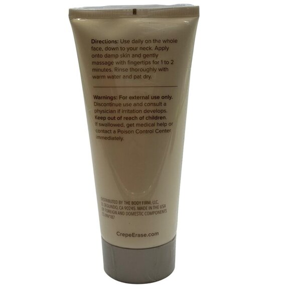 Body Firm Crepe Erase Refining Facial Scrub With Trufirm 6oz - Picture 5 of 9